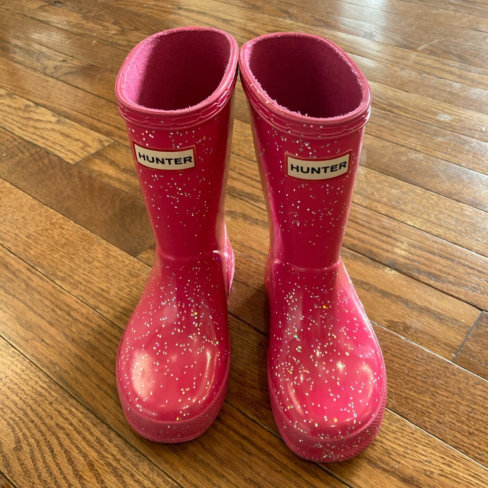 Size 7 toddler Hunter boots